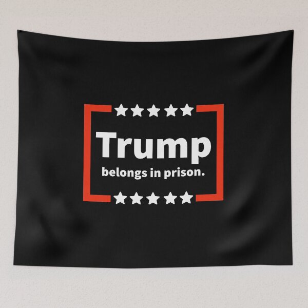 Item preview, Trump belongs in prison  designed and sold by Rachel the Artist .
