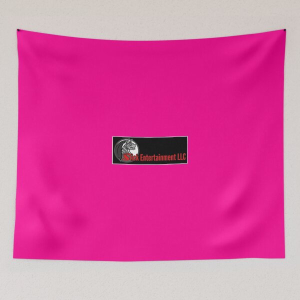 Item preview, SLICK ENTERTAINMENT BANNER  ELECTRIC PINK ROSE designed and sold by SlickBallz.