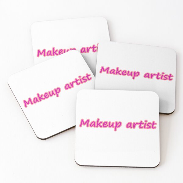 Item preview, Stylish "Makeup Artist" Text - Perfect for Beauty Professionals designed and sold by InwzaDesign.