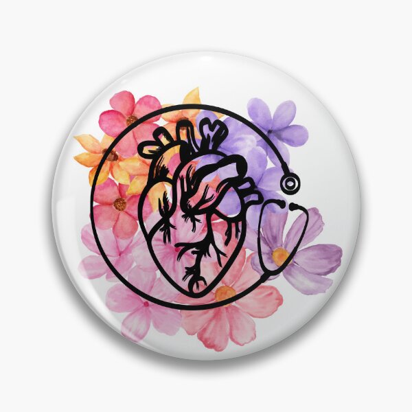 Item preview, Vibrant Floral Heart designed and sold by Daryart21.