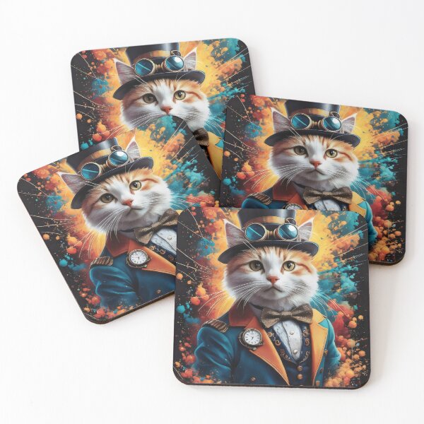 Item preview, Elegant cat. designed and sold by MyHappyArtShop.