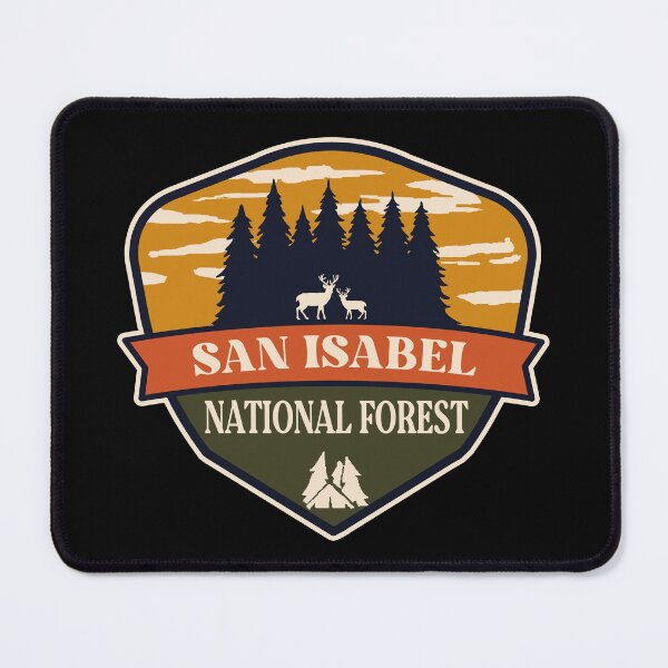 Item preview, San Isabel National Forest designed and sold by graphic-map.