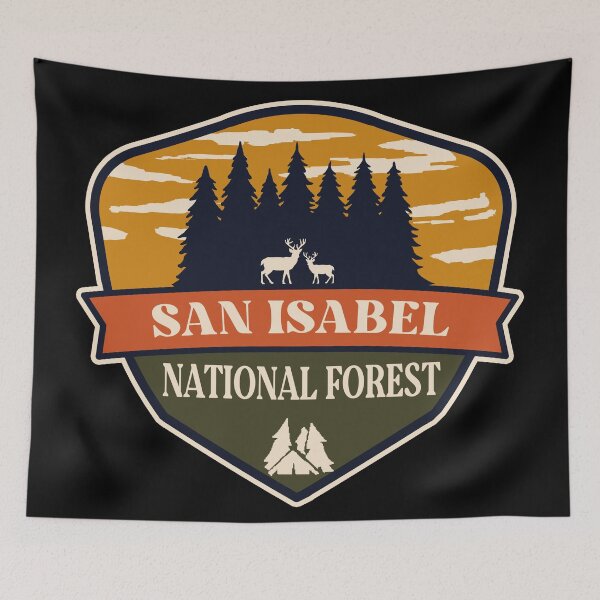 Item preview, San Isabel National Forest designed and sold by graphic-map.