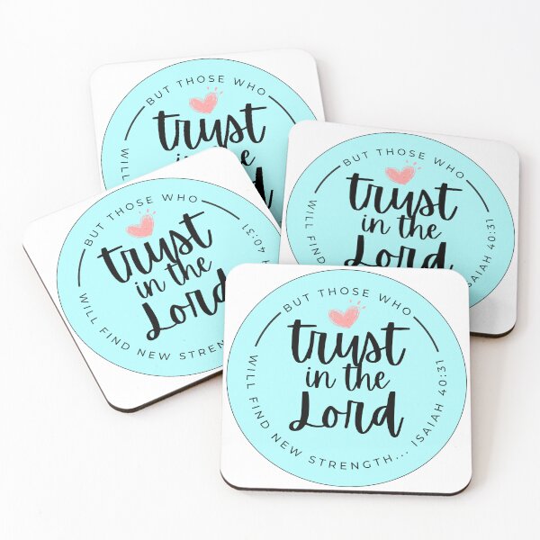 Item preview, Trust in the Lord _ Bible Verses designed and sold by JessicaHuffArt.