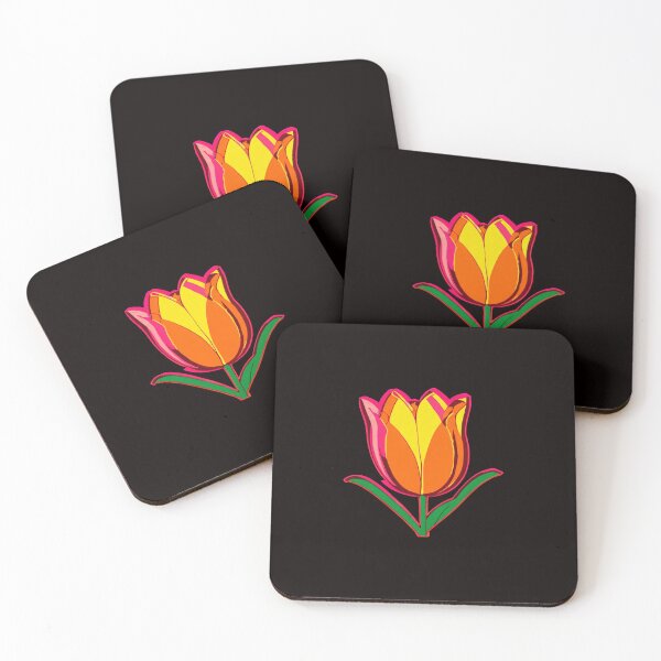 Item preview, Retro Tulip designed and sold by SeamPix.