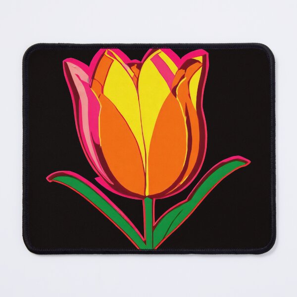 Item preview, Retro Tulip designed and sold by SeamPix.
