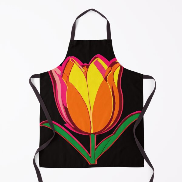 Item preview, Retro Tulip designed and sold by SeamPix.
