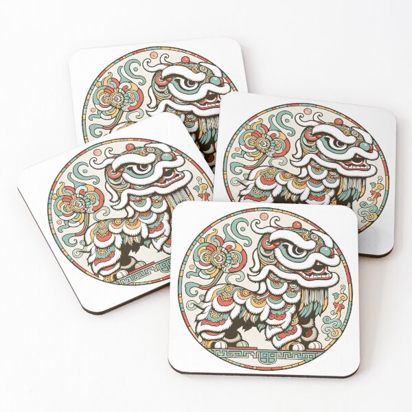 Item preview, Lion dance chinese logo designed and sold by aliraweb.