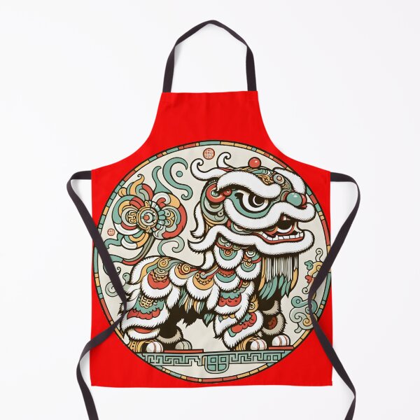 Item preview, Lion dance chinese logo designed and sold by aliraweb.