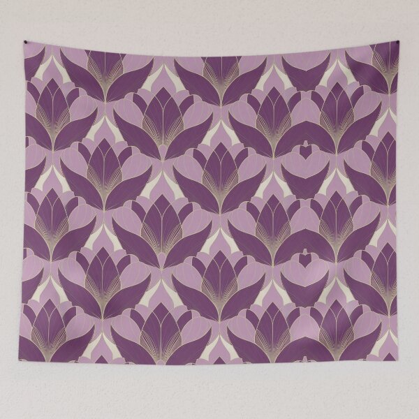 Item preview, Gilded Glamour Tulip Art Deco designed and sold by BlissfulPrintz.