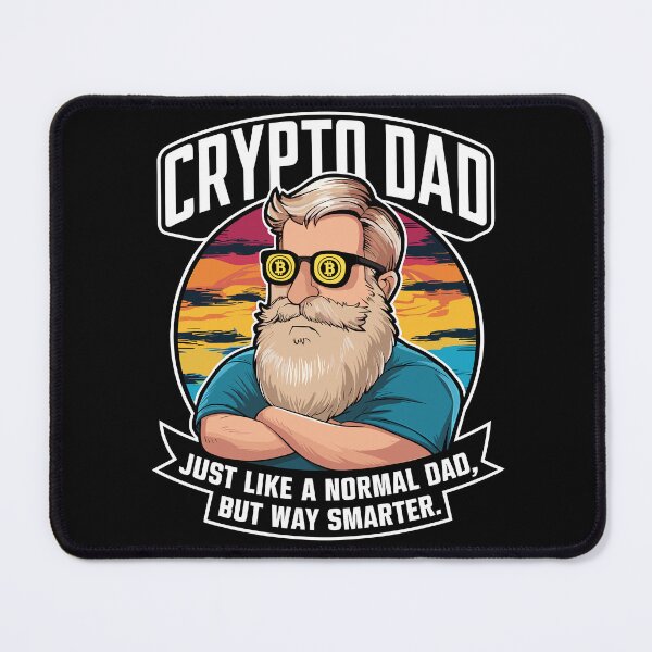 Item preview, Crypto Dad - Just Like a Normal Dad, But Way Smarter designed and sold by Serbin.