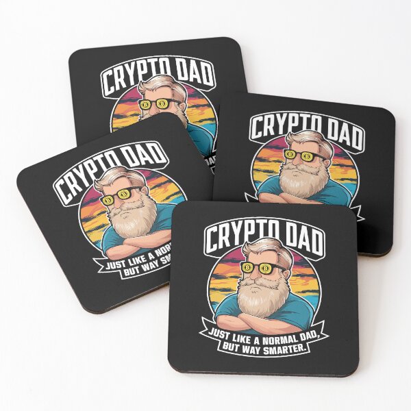 Item preview, Crypto Dad - Just Like a Normal Dad, But Way Smarter designed and sold by Serbin.
