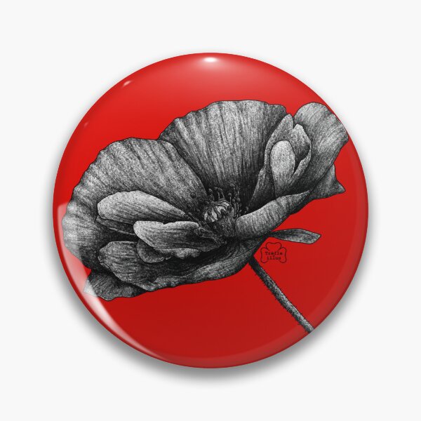 Item preview, Red poppy designed and sold by Trefleillus.