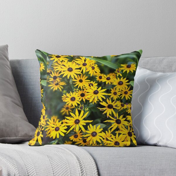 Item preview, Yellow field flower flowers tapestry wildflowers  photography designed and sold by Coolparrotgirl.