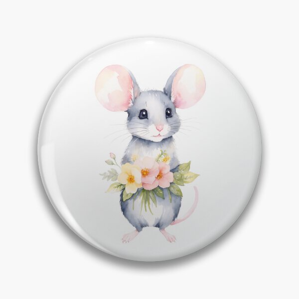 Item preview, Dreamy Watercolor Mouse designed and sold by Victoria Riabov.