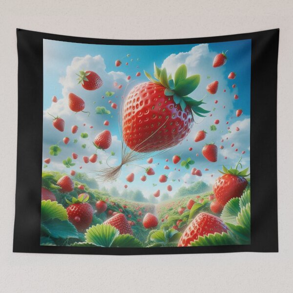 Item preview, Strawberry Rain #2 designed and sold by JALNERVION SHOP.