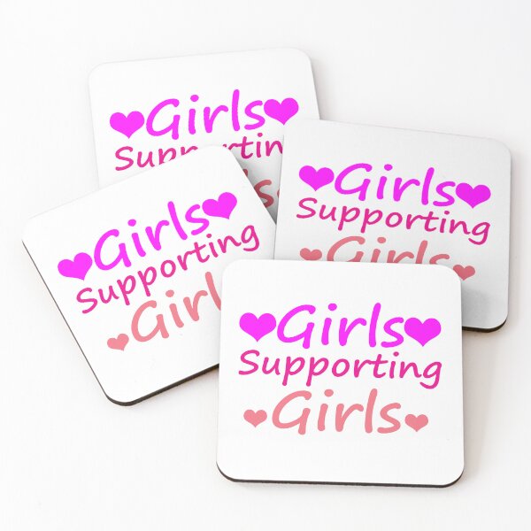 Item preview, Empowering "Girls Supporting Girls" Text - Celebrate Sisterhood and Solidarity designed and sold by InwzaDesign.