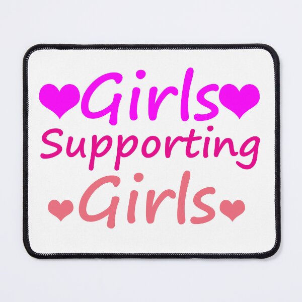 Item preview, Empowering "Girls Supporting Girls" Text - Celebrate Sisterhood and Solidarity designed and sold by InwzaDesign.