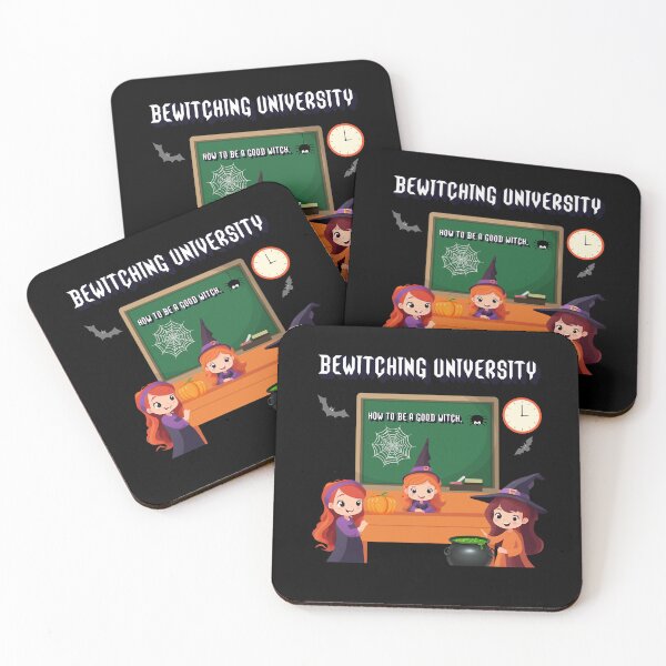 Item preview, Bewitching University - Cute Witches - Halloween Design designed and sold by signshirtz.