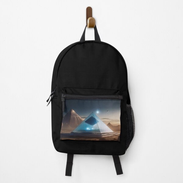 Item preview, Cold spot in a transparent pyramid on a desert planet designed and sold by quasartphil.