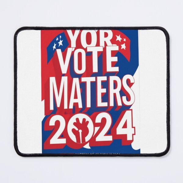 Item preview, “Elevate Your Voice: Vote 2024 Campaign Poster” designed and sold by merve02shop.