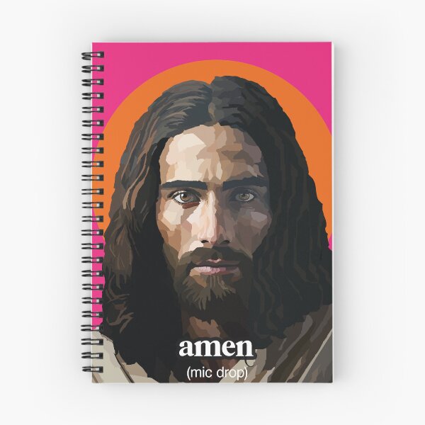 Item preview, Amen (mic drop) designed and sold by Angelina Ritchie-Smith.