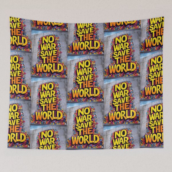 Item preview, No War Save The World Quote Of Peace designed and sold by TheArtOfPat.