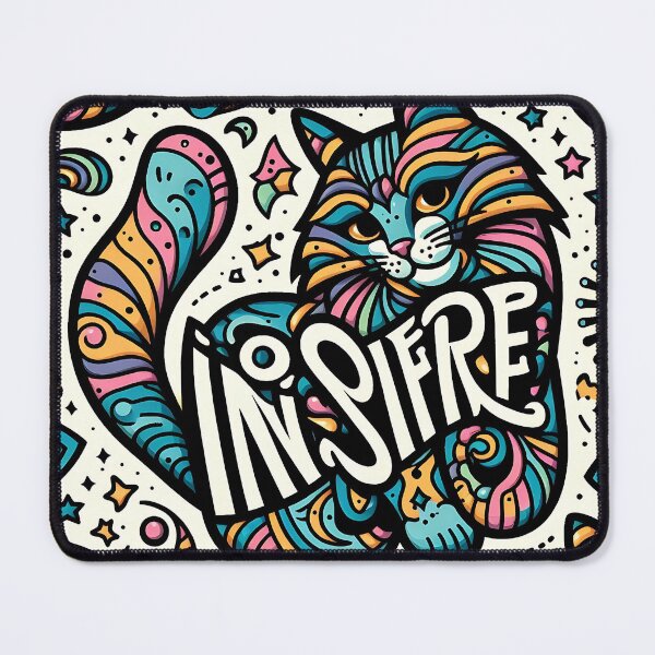 Item preview, inspite cacat, cute cat inspire designed and sold by WP-7824.