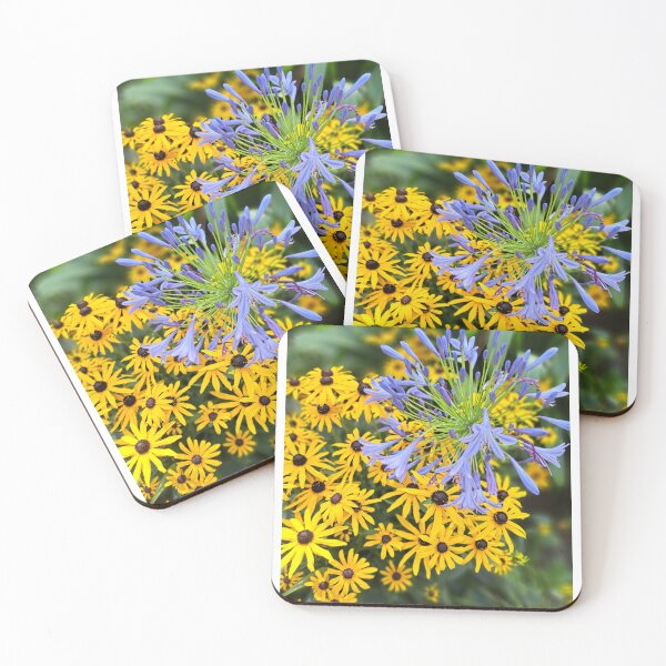Item preview, Yellow field flower flowers tapestry wildflowers  photography designed and sold by Coolparrotgirl.