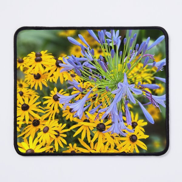 Item preview, Yellow field flower flowers tapestry wildflowers photography designed and sold by Coolparrotgirl.
