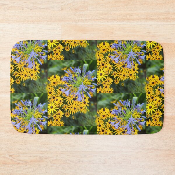 Item preview, Yellow field flower flowers tapestry wildflowers  photography designed and sold by Coolparrotgirl.