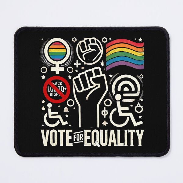 Item preview, Vote for Equality - USA PRESIDENTIAL ELECTION designed and sold by Taans-Creation.