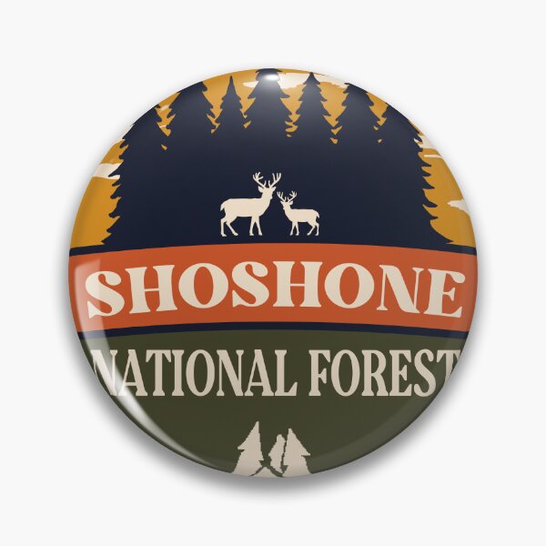 Item preview, Shoshone National Forest designed and sold by graphic-map.
