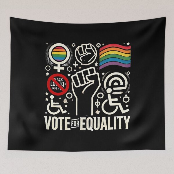 Item preview, Vote for Equality - USA PRESIDENTIAL ELECTION designed and sold by Taans-Creation.