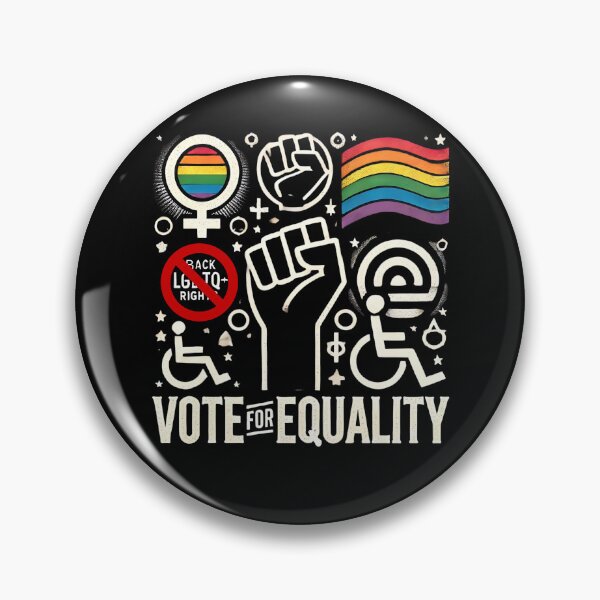 Item preview, Vote for Equality - USA PRESIDENTIAL ELECTION designed and sold by Taans-Creation.