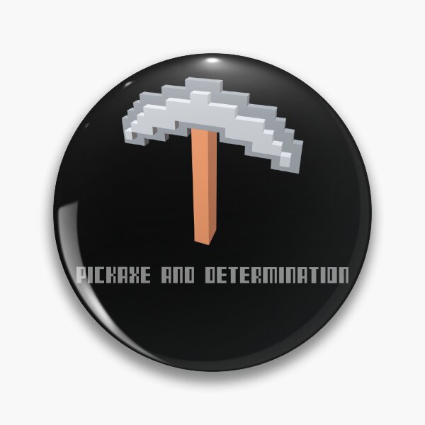 Item preview, Pickaxe and Determination designed and sold by BoldImpDes.