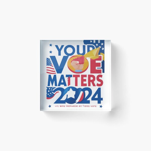 Item preview,  “Empower Your Voice: Vote 2024 Election Graphic Design” designed and sold by merve02shop.