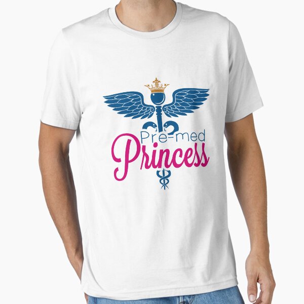 Vista previa del artículo con la obra «Pre-Med Princess Estudiantes de Pre-Medicina Mujeres», diseñado y vendido por jaygo.
