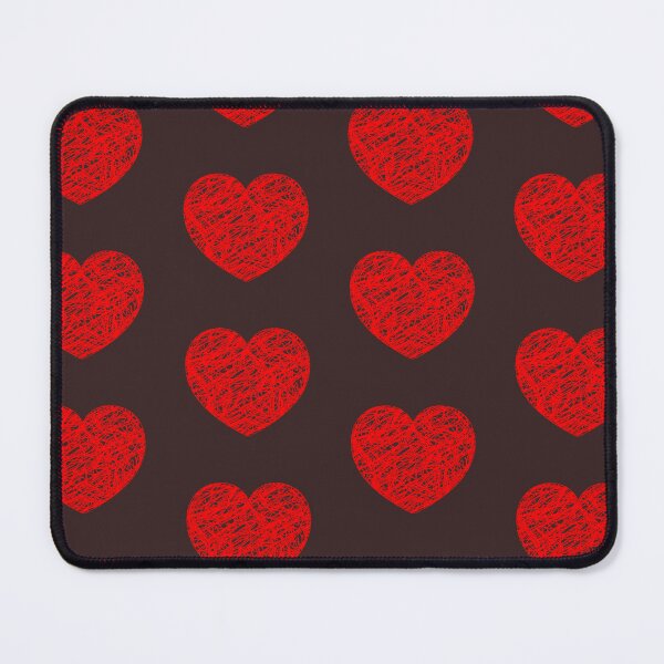 Item preview, Thread like structured Red heart  designed and sold by Musky-creatives.