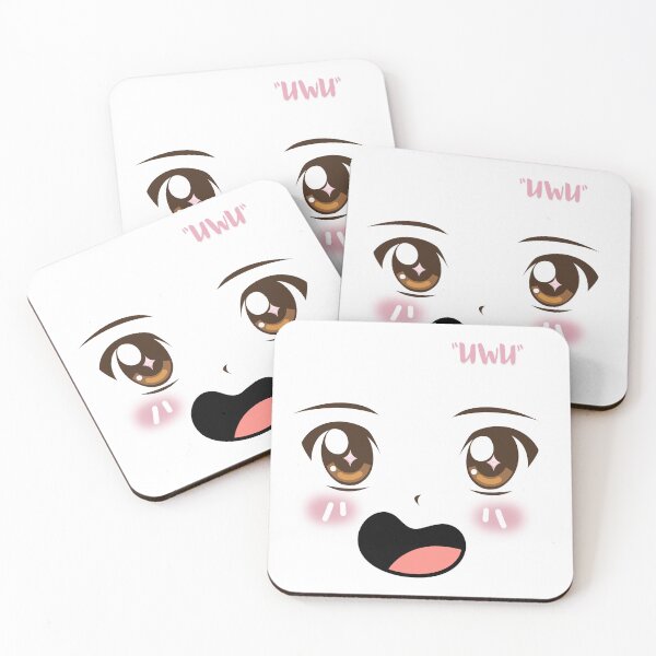 Item preview, Kawaii UwU Anime Face designed and sold by MaverickMarks.