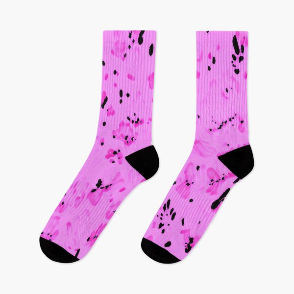 Item preview, Abstract hot pink pattern for modern feminine whimsical eclectic contemporary unique decor designed and sold by kathrynchill.