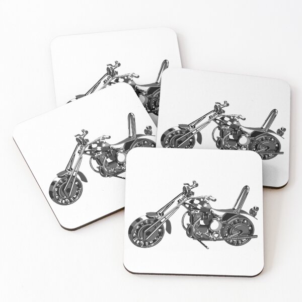 Item preview, Vintage Chopper Motorbike designed and sold by ArtbyBroghan.