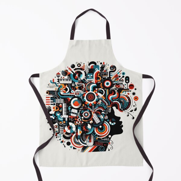 Item preview, Afro-Style Woman Silhouette Fusion designed and sold by Indoni.