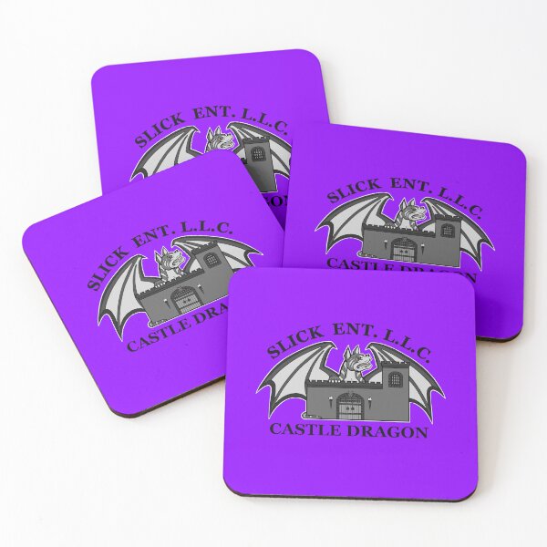 Item preview, CASTLE DRAGON PURPLE HAYES  designed and sold by SlickBallz.