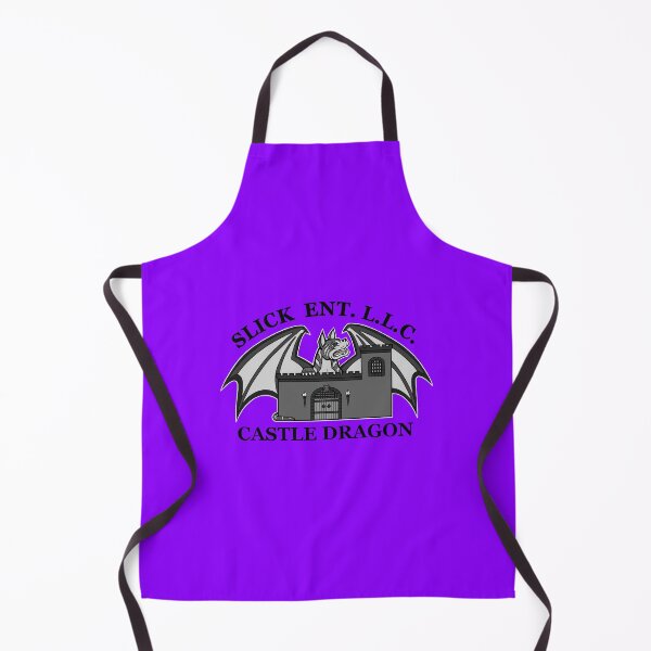 Item preview, CASTLE DRAGON PURPLE HAYES designed and sold by SlickBallz.
