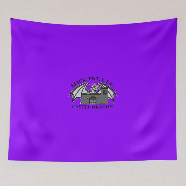Item preview, CASTLE DRAGON PURPLE HAYES  designed and sold by SlickBallz.