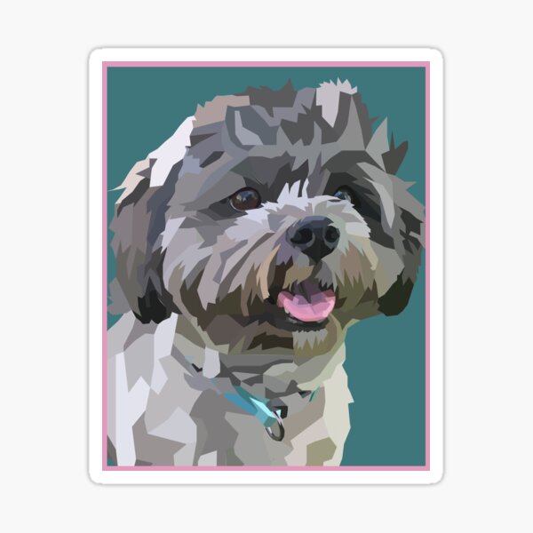 Artikel-Vorschau von Netter brauner Hund Cockapoo Shitzu, designt und verkauft von jrepkin.