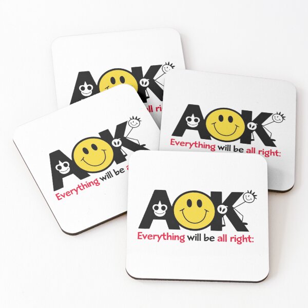 Item preview, A-OK: Everything Will Be All Right designed and sold by Colorful-Garden.