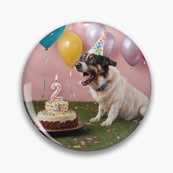 Artikelvorschau, Zweiter Geburtstag des Hundes entworfen und verkauft von jonicmarko.