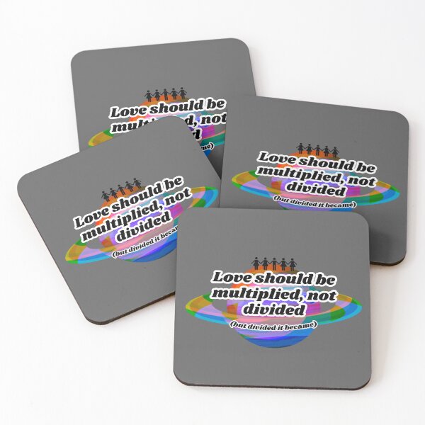 Item preview, Love Should Be Multiplied Not Divided  designed and sold by Parasocialite.